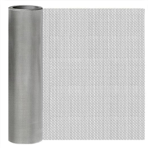 10 Mesh Stainless Steel Mesh Screen 304, 15.7'' x 147'' Metal Mesh Screen by welcometoyagjia
