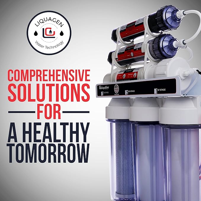LiquaGen - 6 Stage Portable Dual Use Drinking and Aquarium Reef/Deionization | - Image 3