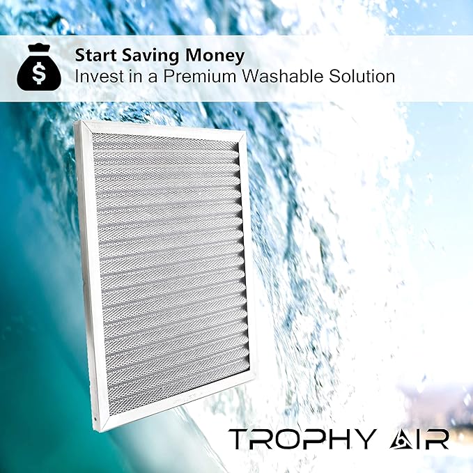 24x24x1 | Trophy Air | Merv 8 | Washable Furnace Filter | Lifetime HVAC & - Image 4