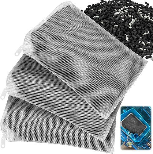 3 Pack 8 Oz Pro-C Mixed Aquarium Canister Filter Media Bag by Unknown