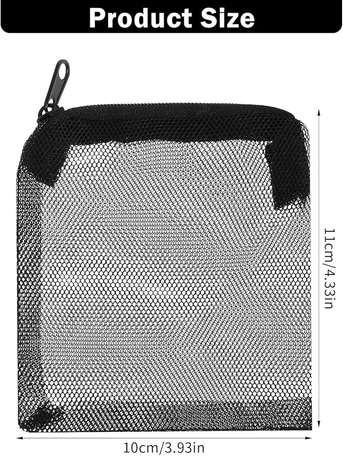 10 Pcs Aquarium Media Bags, 3.9" X 4" Filter Media Bag Small Media Bags - Image 2