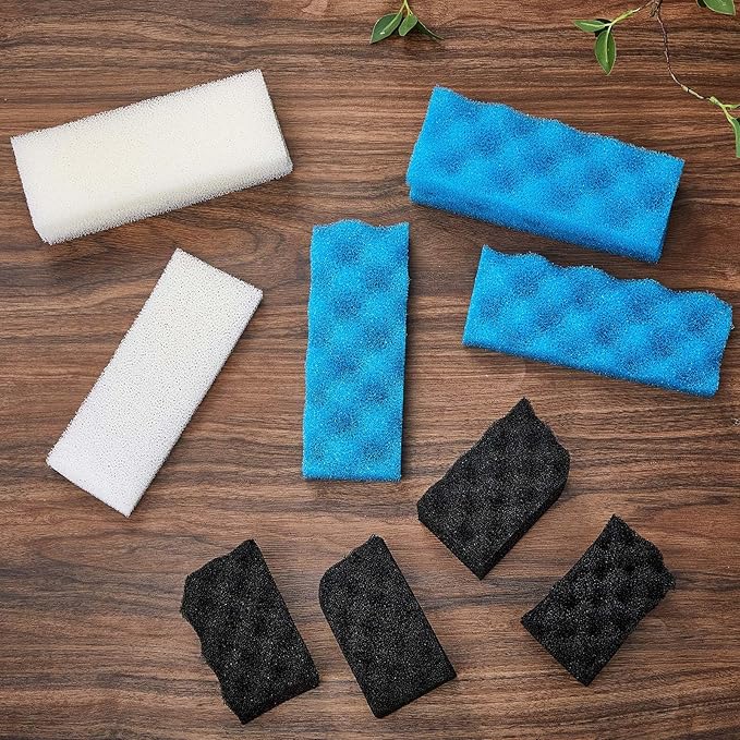 18 Pcs Compatible with 306/307 Bio Sponge Set Compatible with Aquarium Filters - Image 6