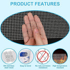8 Pcs 13x9 5 Mesh 304 Stainless Steel Wire Mesh Sheet, Rustproof Metal Mesh - Image 5