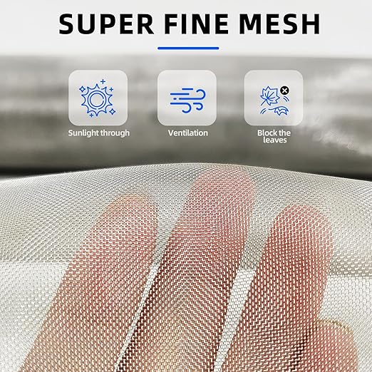 40 Mesh 304 Stainless Steel Mesh Screen, Rust Free Woven Wire Mesh, Metal Mesh - Image 3