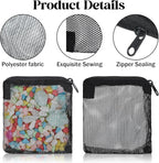 10 Pcs Aquarium Filter Media Bags, 3.9 x 3.9 Inch Fish Tank Fine Mesh Bag - Image 3