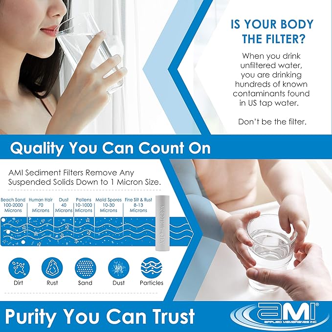 Applied Membranes Inc. 2-Stage Whole-House Water Filter System, 1-Micron and - Image 5