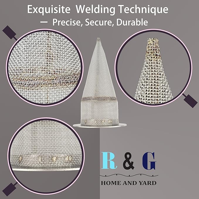 1 PC-Cone-Type Stainless Steel Spark Arrestor Screen 1.625” - Image 6