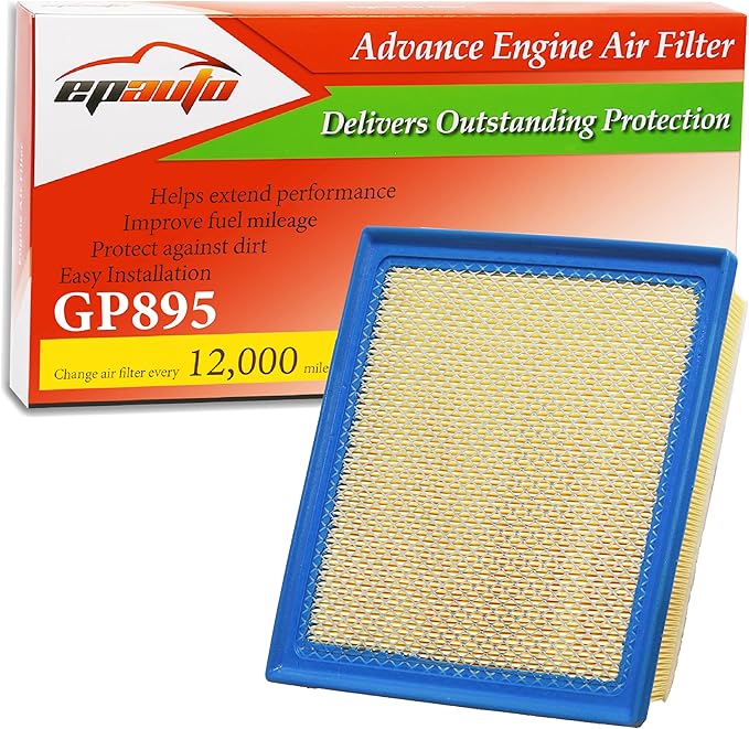 EPAuto GP895 Engine Air Filter, Replacement by EPAuto