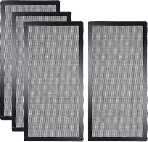 280x140mm PC Case Dust Mesh Filter, Magnetic Frame Computer Fan Dust Mesh PC by YSSHUI