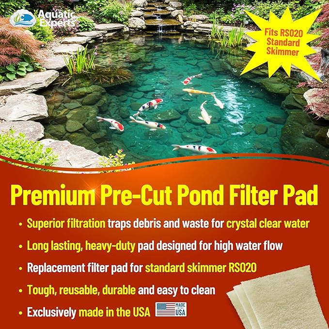 Aquatic Experts Beige COARSE Pond Filter Pad - Image 2