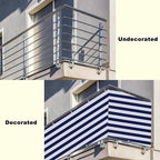 Privacy Screen Protector 2.6' x 32.8' Privacy Protection Weatherproof Privacy - Image 8