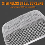 TONDA RV Furnace Vent Screen, Bug Screens Heater Vent Cover - Image 6