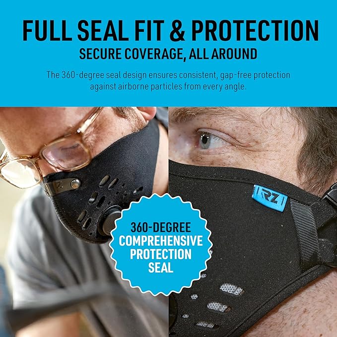 RZ Mask - F1 Standard Replacement Filters 99.8% Active Carbon Filtration - Image 5