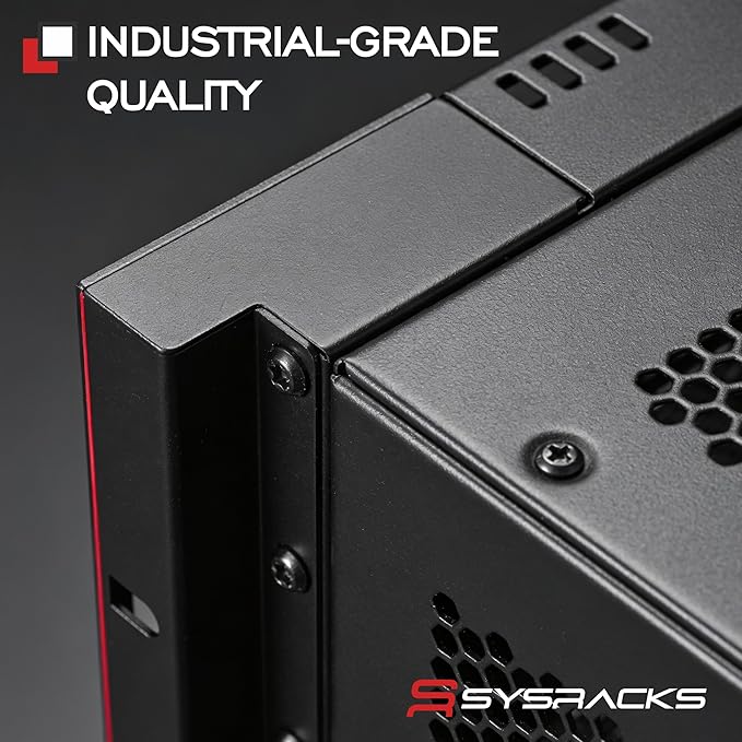 Sysracks 15U Wall Mount Server Rack Cabinet, 19” Locking Network Rack, 24” Deep - Image 9