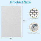 8 Pcs 13x9 120 Mesh 304 Stainless Steel Wire Mesh Sheet, Rustproof Metal Mesh - Image 4