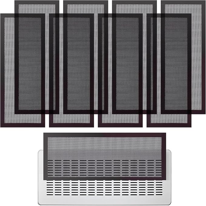 8 Pack Strong Magnetic Floor Vent Cover by YSSHUI