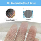 304 Stainless Steel Mesh Screen#40Mesh -Size:15.7"x47.2", - Image 3