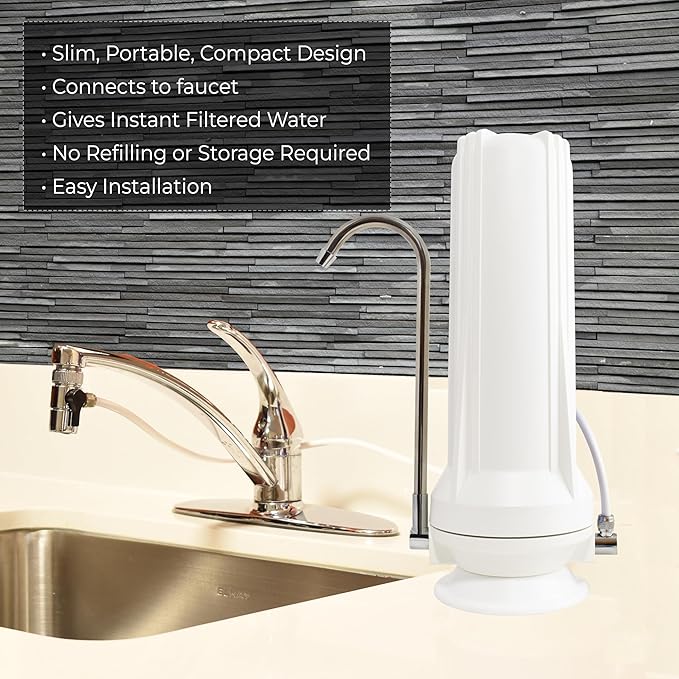 Anchor AF-3110 10-Stage Alkaline, Anti-oxidizing Countertop Water Filter - Image 3