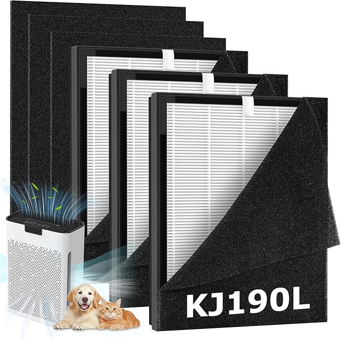 3 Pack KJ190L Filter Replacement Compatible by AnyFLTs