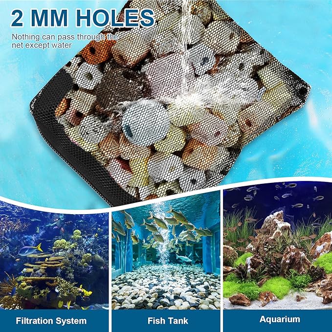 10Pcs Media Bags for Aquarium Fine Mesh Bag Aquarium Filter Media Bags - Image 9