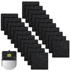 20 Packs 3.15x3.15x0.32 Inch Odor Absorbing Filter Refills by XBWW