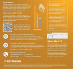 Filter King 19x23x1 Air Filter | 6-PACK | MERV 13 HVAC Pleated A/C Furnace - Image 6