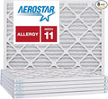 Aerostar 12x30x1 MERV 11 Pleated Air Filter, AC Furnace Air Filter, 6 Pack by AirFiltersDelivered