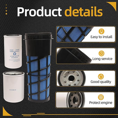 1 Set Filter Maintenance Service Kit including 30-00471-20 & 30-01090-05 & - Image 2