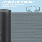 400x300mm DIY PC Case Dust Mesh Filter, PVC Dustproof Mesh Filter Cover - Image 2