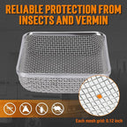 TONDA RV Furnace Vent Screen, Bug Screens Heater Vent Cover - Image 3