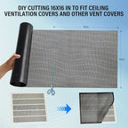 39x16 inch Customizable DIY Floor Vent Covers, Magnetic PVC Vent Mesh - Image 7