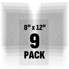 9 Pack 304 Stainless Steel Mesh Screen, Rust Free Woven Wire Mesh, Metal Mesh by Unknown