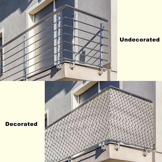 Privacy Screen Protector 2.6' x 65.6' UV Protection Weather Resistant - Image 8