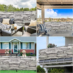 Privacy Screen 2.6' x 3.3' UV Protection Weather Resistant Waterproof Privacy - Image 7
