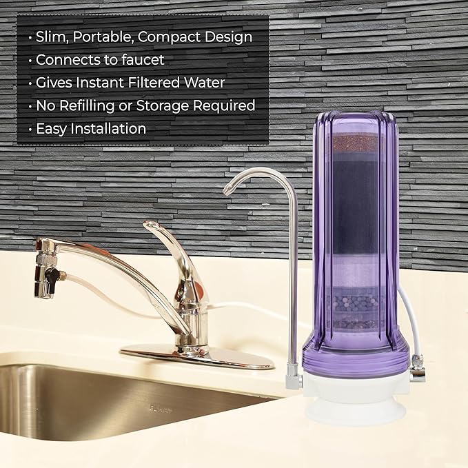 Anchor AF-3110 10-Stage Alkaline, Anti-oxidizing Countertop Water Filter - Image 3