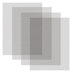 4 Pack 12x16 Inch Wire Mesh, 20 Mesh Stainless Steel Mesh, Never Rust Sturdy by AMZDEPOT
