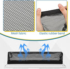 Zonon 12 Pcs 6 x 12 Inch Floor Register Cover Trap Vent Screen - Image 6