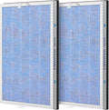 2 PACK MSA3/MSA3S HEPA Replacement Filter Compatible by JORAIR