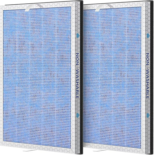 2 PACK MSA3/MSA3S HEPA Replacement Filter Compatible by JORAIR