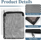 16 Pcs Aquarium Filter Media Bags Extra Fine, 7.8 x 5.9 Inch Filter Media Bag - Image 3