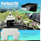 7PCS Pond Filter Media for Pond BOSS Waterfall Spillway, 6 Koi Pond Filter Pad - Image 2