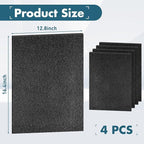 Pangda 4 Pack Activated Carbon Pre Filters Replacement Compatible - Image 2