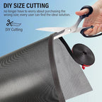 39x12 inch Customizable DIY Floor Vent Covers, Magnetic PVC Vent Mesh - Image 4