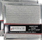 Air Filter Factory Stove Hood Vent 8X8 Inch RV Range Hood Vent Filter by AIRFILTERFACTORY
