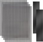 400x300mm DIY PC Case Dust Filter, 1.2mm Hole, PVC Dustproof Mesh Filter Cover by YSSHUI