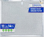 Bagean Stove Hood Vent Filter 11.8" x 14.3" BPS1FA30 by Bagean