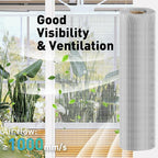 304 Stainless Steel Mesh Window Screen Roll, 47IN x 98.43FT Silver Metal Window - Image 4