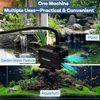 900 GPH 45W Submersible Water Pump and 10 FT Tube - Image 6