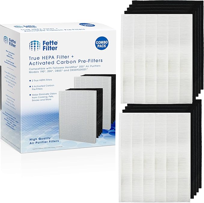 Fette Filter -Premium True Hepa H13 Filter Replacement Compatible by Fette+Filter