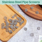 Funrous Stainless Steel Screens 3/4 Inch Conical Design Bowl Screen Filters - Image 5